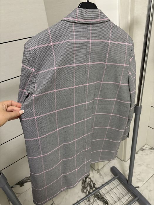 Сиво каре сако M