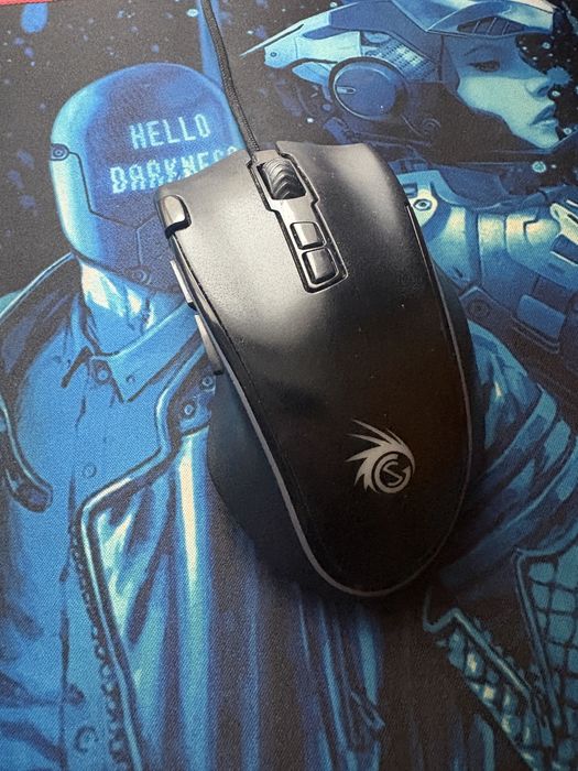 Mouse Vortex + Tastatură şi Mousepad de Scorpion Functional Stare Buna