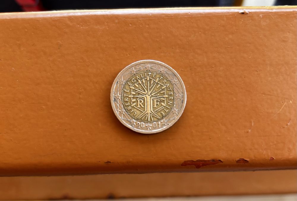 Moneda rara - 2 euro - 2001
