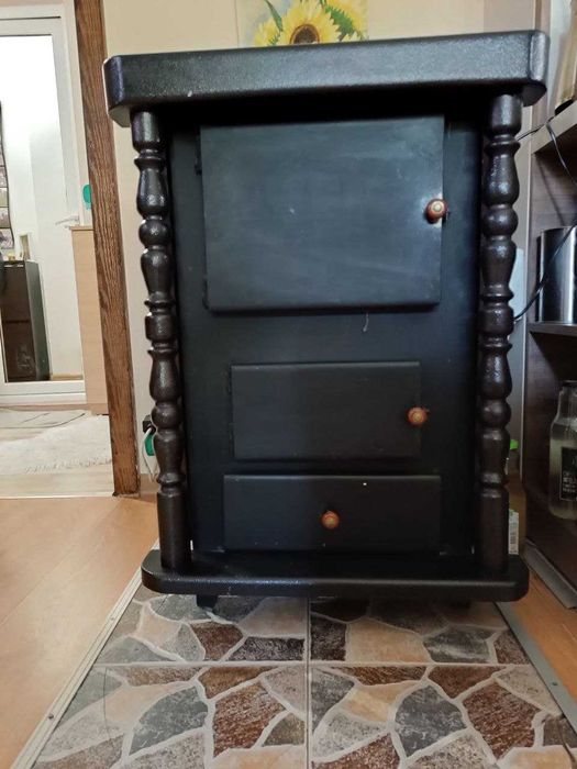 Камина на дърва с водна риза