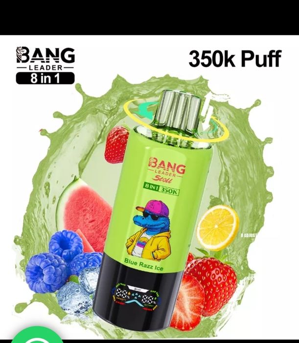Pachet 2 Bang Leader Stoll 350.000 Puffs 8 in 1 Reîncărcabil