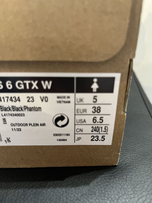 Salomon speedcross 6 GTX за планинско бягане номер 38
