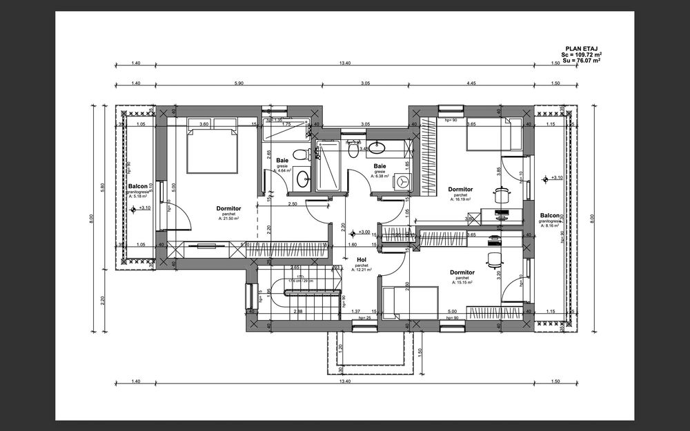 P F VIND  1 Parcela cu Autorizație de construcție casa individuala