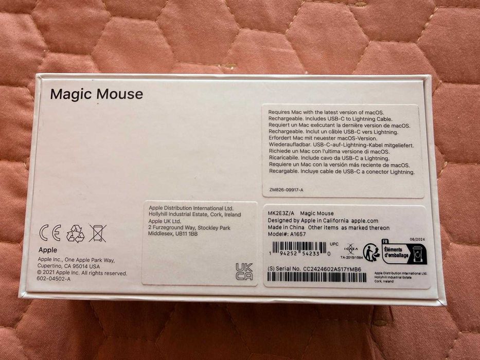 Apple Magic Mouse 2nd Generation aproape nou