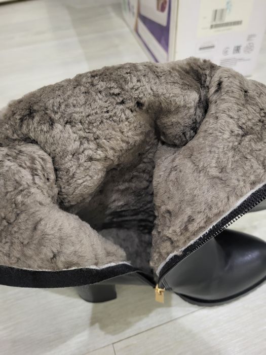 Зимние сапоги. Натуральный мех