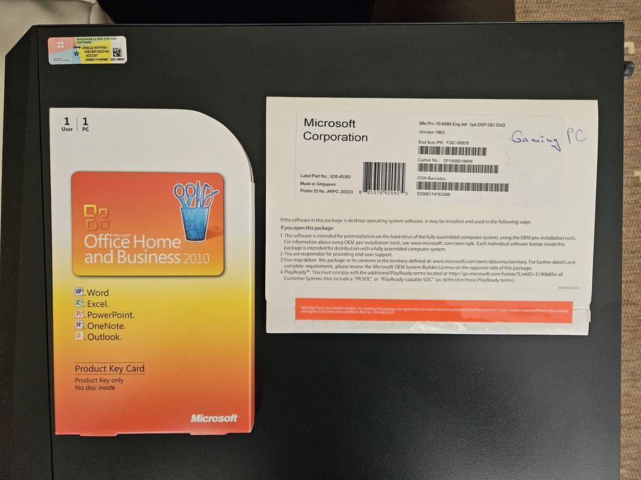 Геймърски компютър, MB Gigabyte Aorus, Intel i3, SSD 480GB, Ram 16GB..