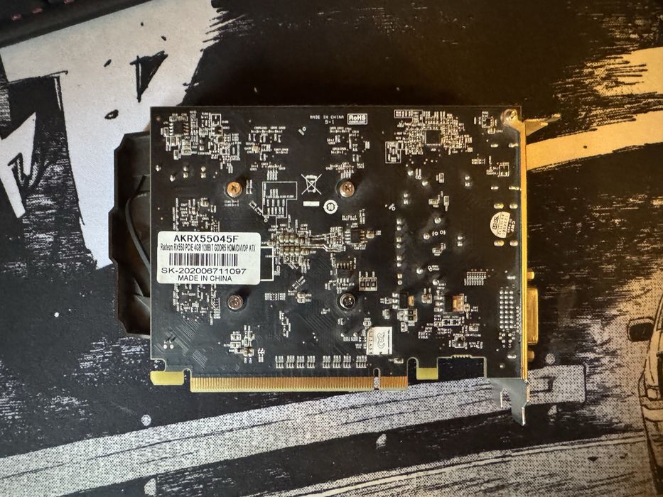 Видеокарта AMD Radeon RX550