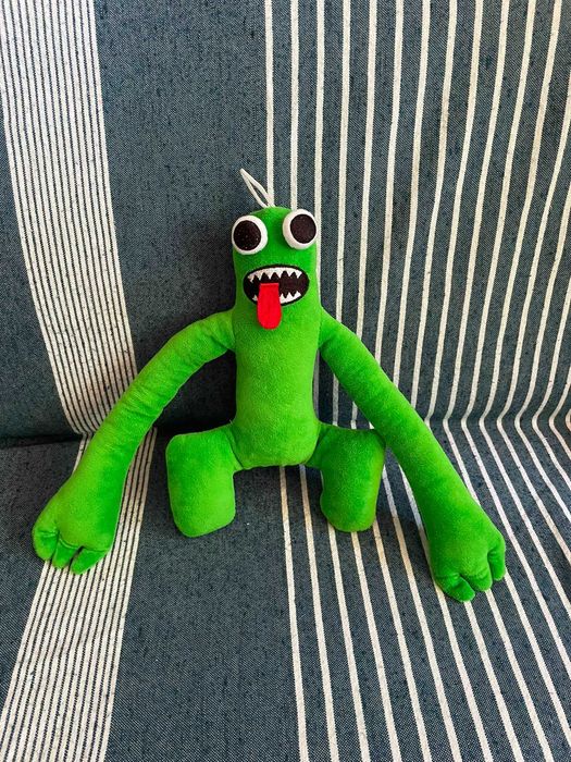 Jucărie de pluș Green, Rainbow Friends, verde, 30 cm