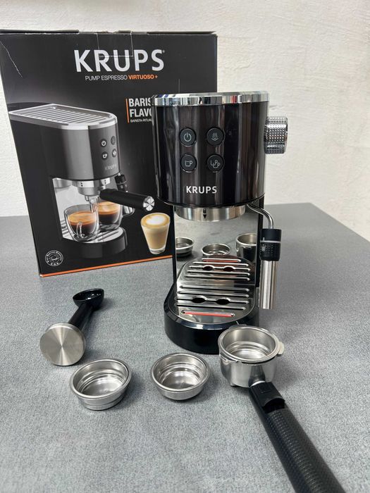 Ръчна еспресо машина Krups Virtuoso + XP444C