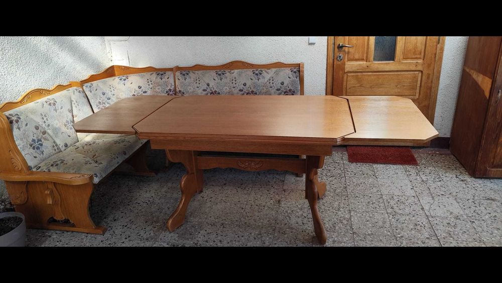 Coltar masa bucatarie lemn masiv