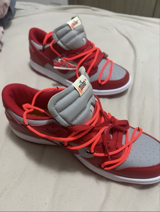 Nike Dunk Low x Off-White University Red