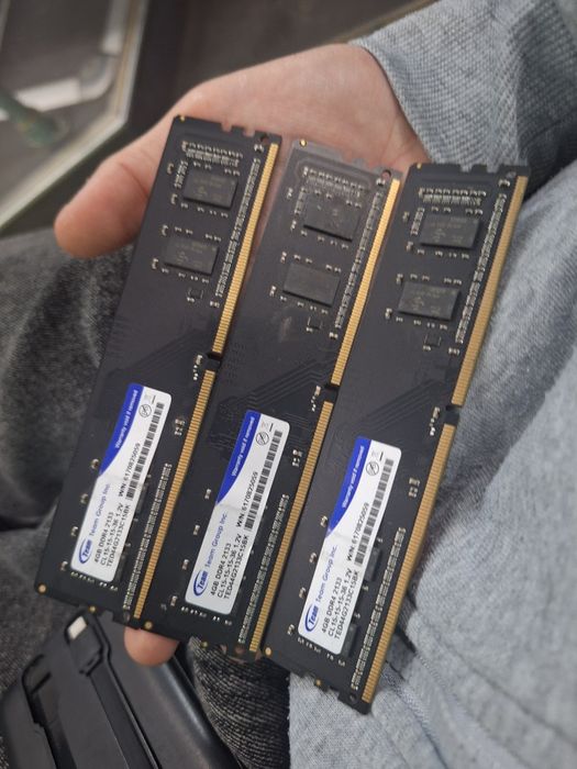 Ddr4 4gb 2133mhz 3 штуки ram