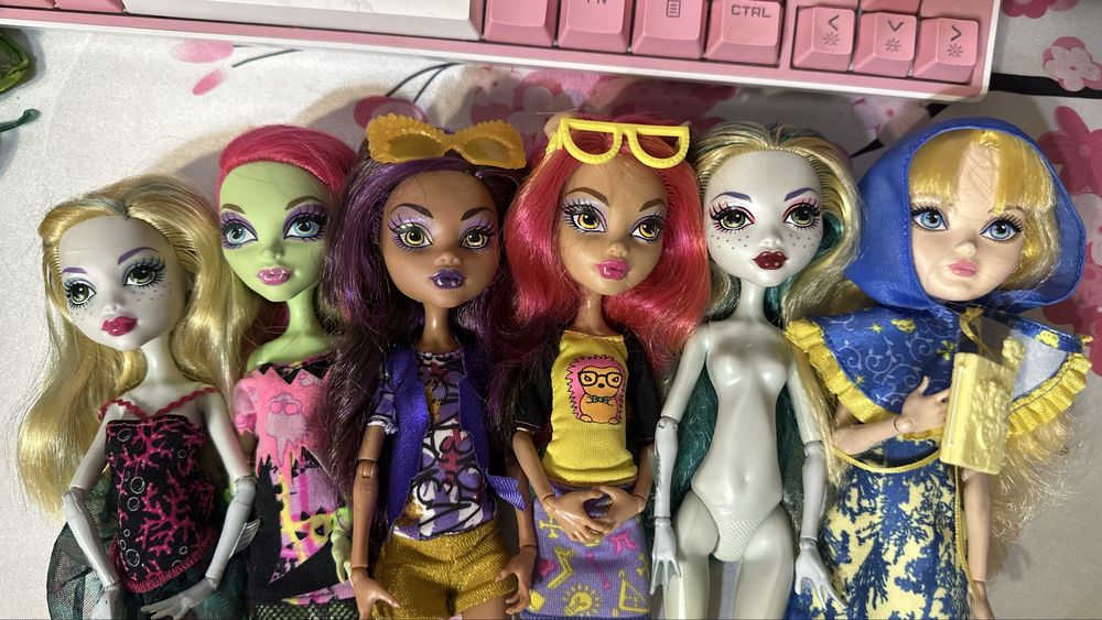 Куклы монстер хай/monster high/ever after high
