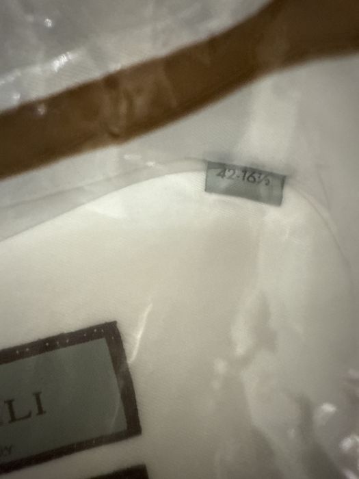 Рубашка белая от бренда canali