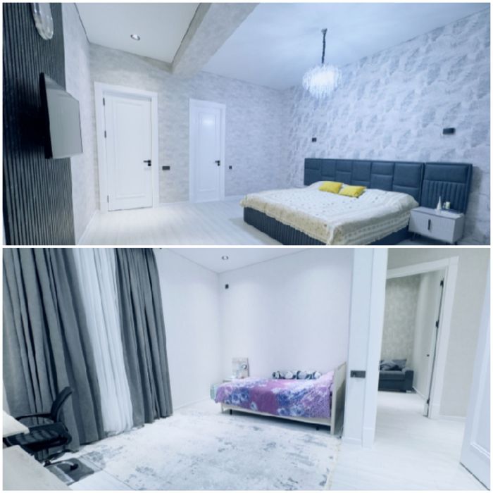 Сергели 2х этажный  ЕВРОДОМ 3 сотки 7 комнат