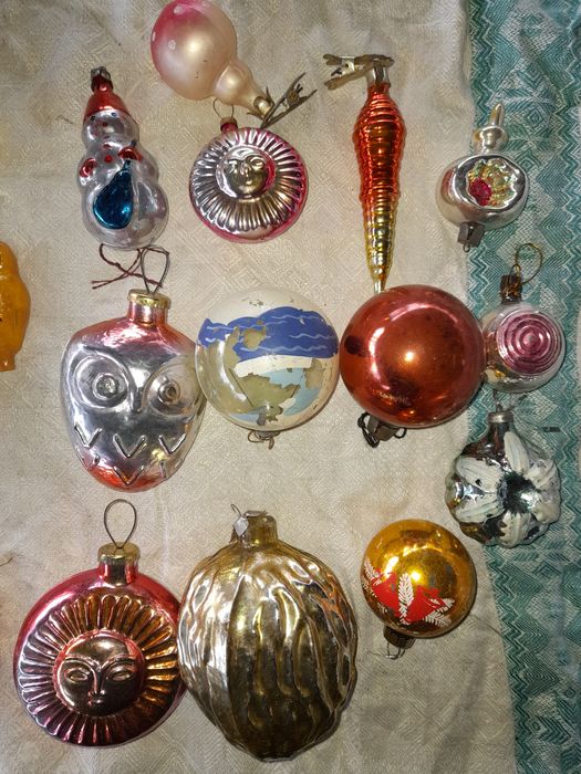 Ёлочные игрушки производства СССР
