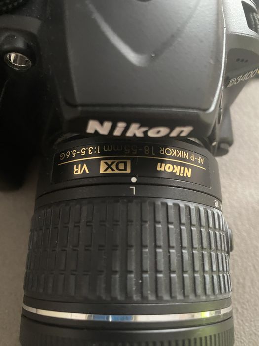 Фотоапарат Nikon D3400 Black Kit