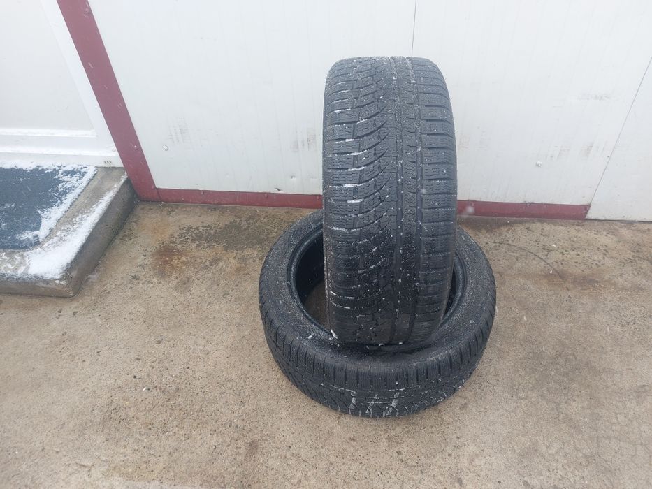 150 lei bucata! Doua anvelope M+S/IARNA 245 45 r18 Nokian
