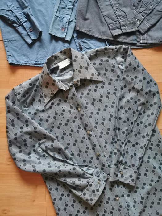 Нови мъжки ризи, размери M, L