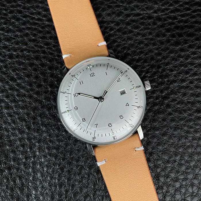 Ceas de mana Bauhaus 38mm (asemanator Junghans Max Bill)