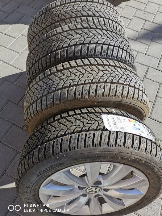 4 Jante aliaj VW cu anvelope DUNULOP 450 lei /buc