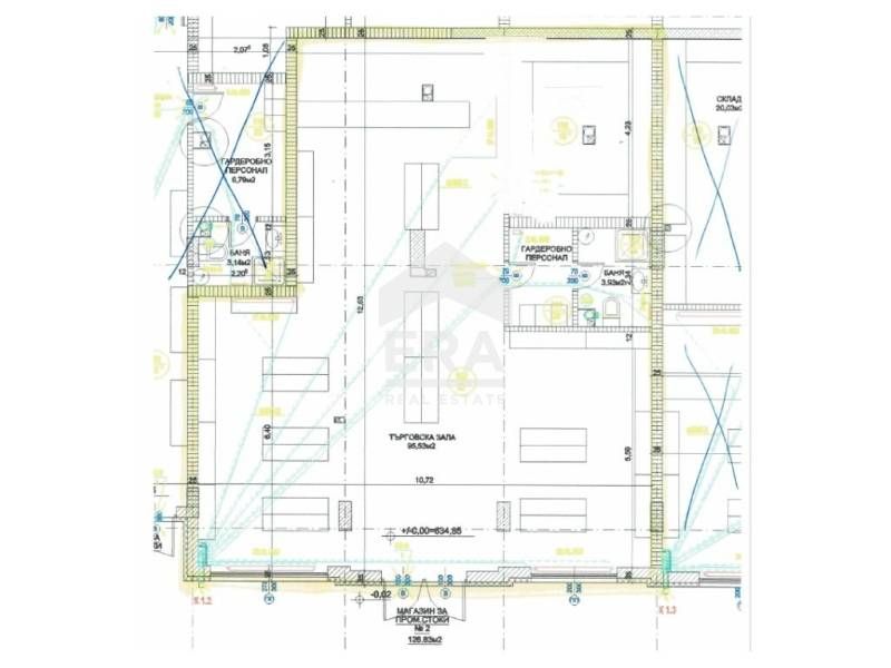 Дава се под наем Магазин в София, Младост 4 - 128 кв.м за 2194.02 € - Снимка #1