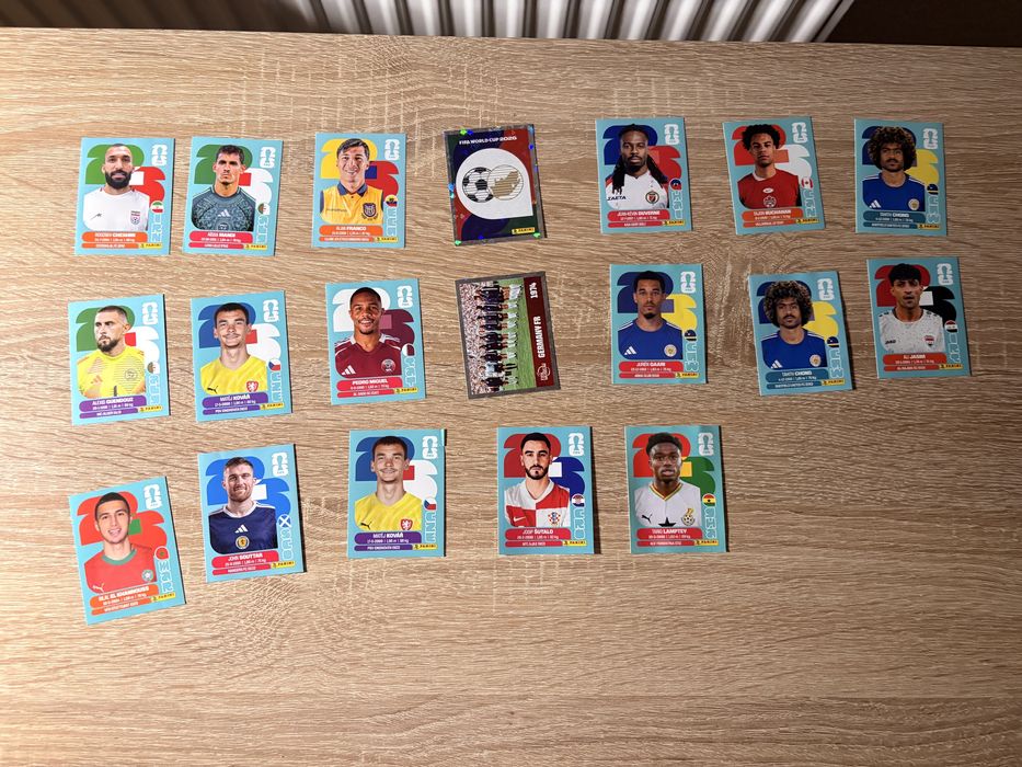 Stickere Panini World Cup 2026
