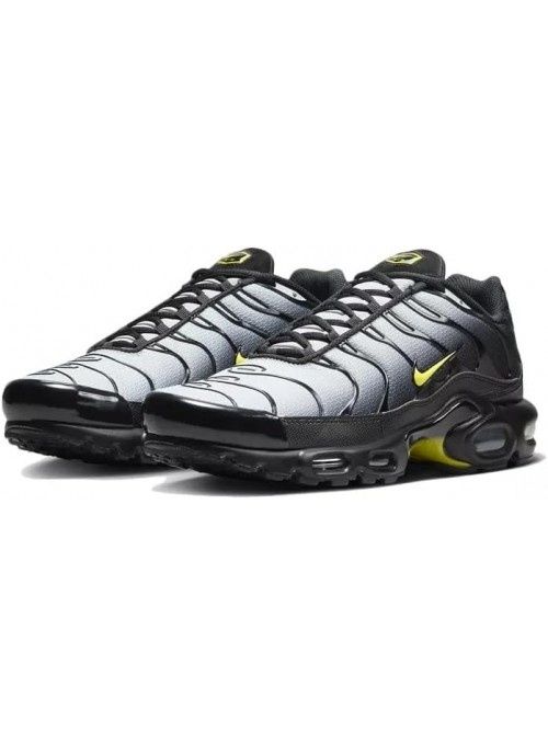 Nike Air Max Plus Wolf Grey Black Opti Yellow DM0032-012)