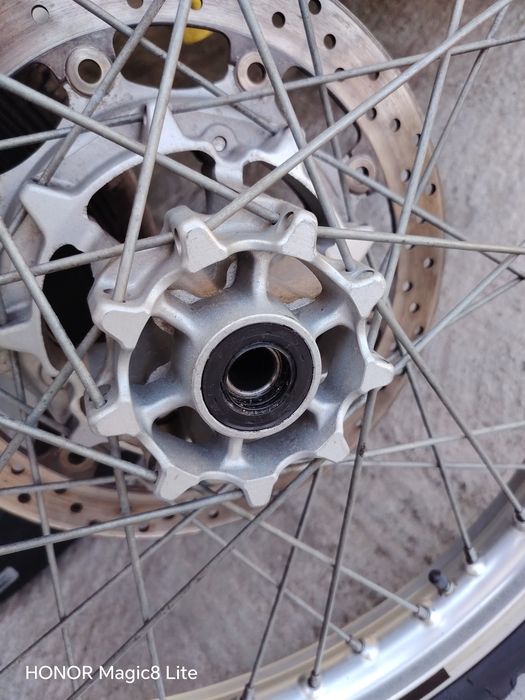 Roată față R21,Yamaha XT 660 R, disc frâna 320mm, cauciuc Michelin 90/90 R21