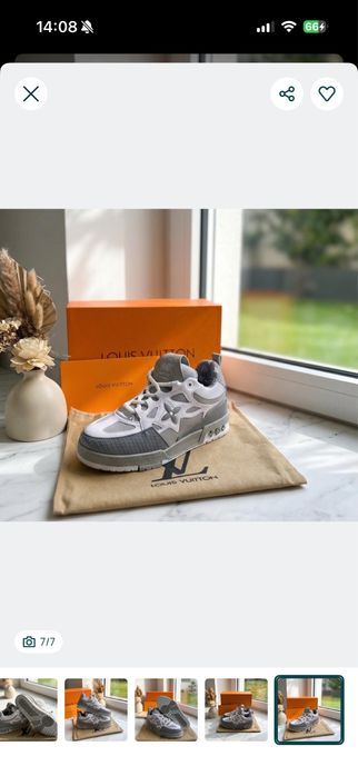 Sneakers Louis Vuitton Skate Grey 36-45