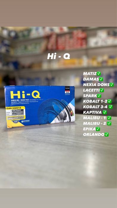 Barcha turdagi mashinalar uchun kalodkalar bor