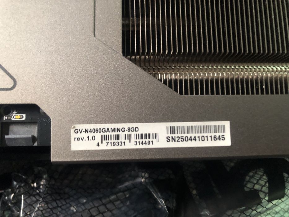 Gigabyte 4060 8 gb