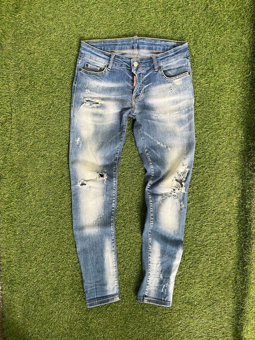 Дамски дънки : DSQUARED2 Easy Slim Jeans