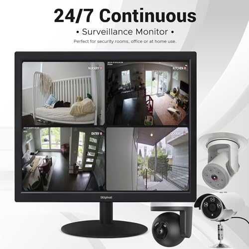 SKITphrati 19" HD монитор VGA HDMI