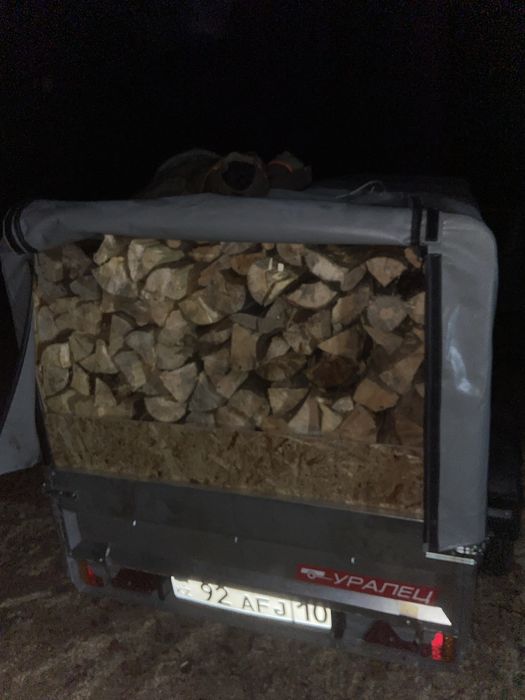 Дрова сухие колотые