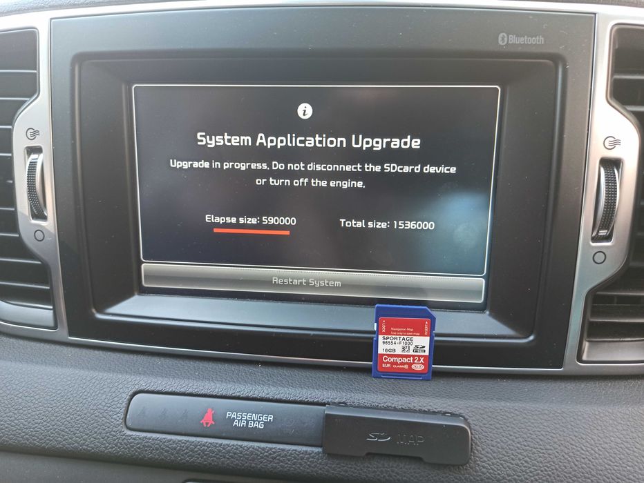 SD карта 2024 КИА ъпдейт навигация KIA Gen2 4 5W Sorento Picanto Rio гр