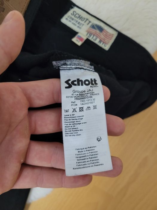 Blugi Slim Fit Schott NYC - mărime S