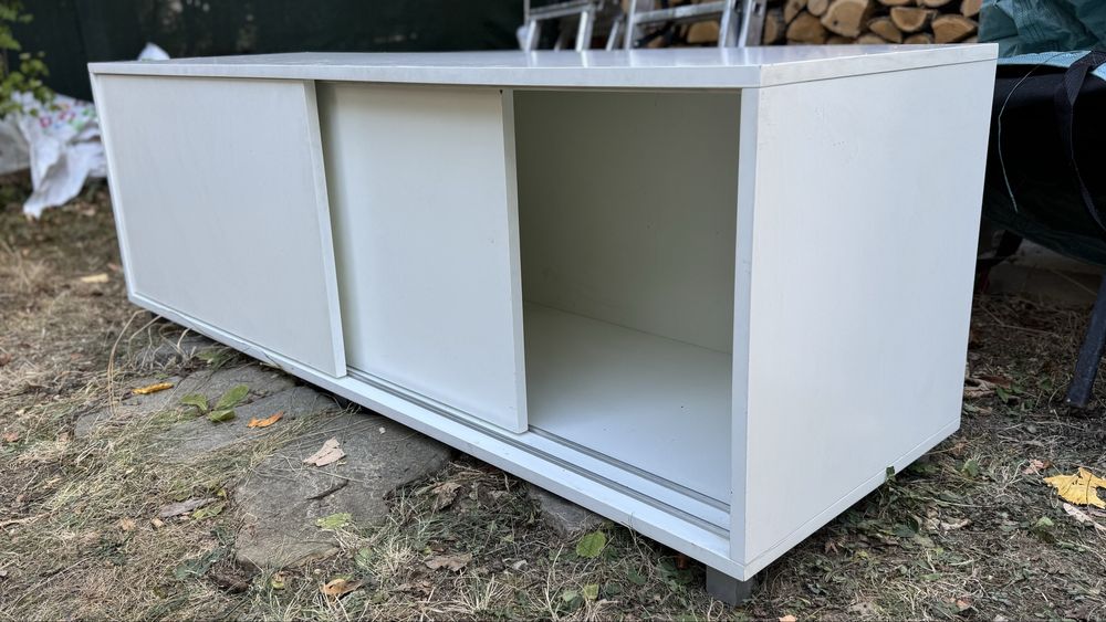 MDF шкаф с плъзгащи врати, 1 бр. 50х50х160.