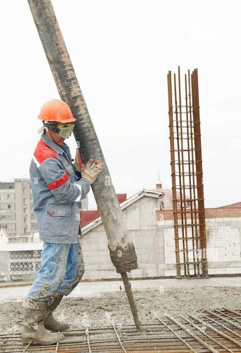 Катта ҳажмдаги монолит, бетон ва таъмирлаш ишларини қиламиз.