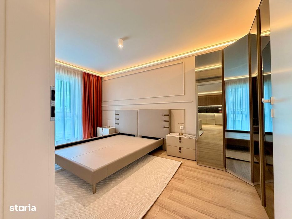 Vand apartament cu 2 camere la Maurer, Mobilat Modern, Parcare Inclusa