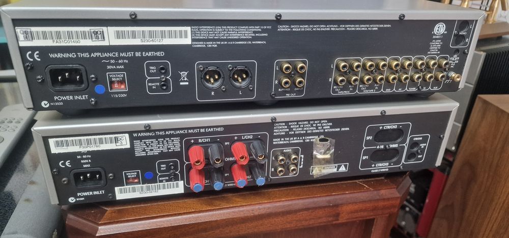 Усилитель Arcam FMJ P35  +  Arcam FM J C31