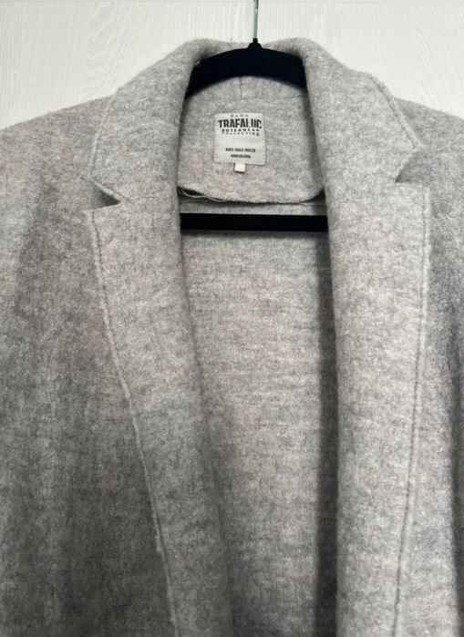 Palton 50%lana 50%bumbac Zara