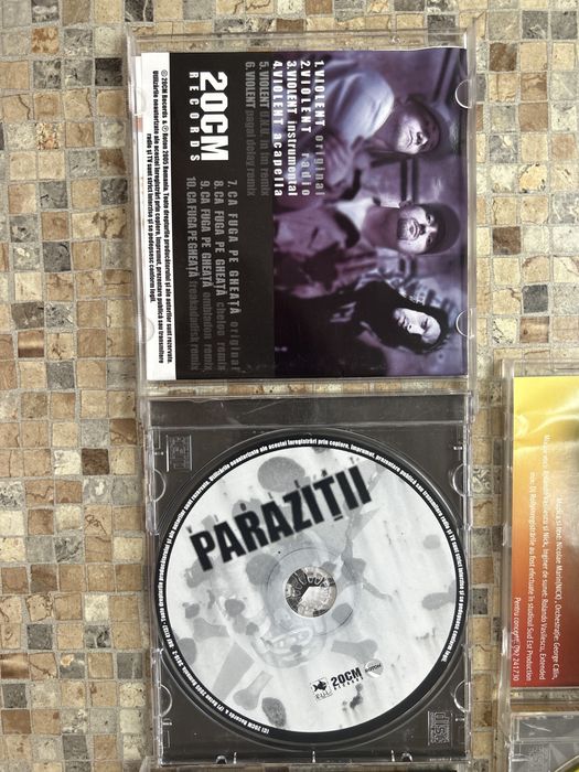 CD uri originale BUG Mafia /Parazitii/ N&D