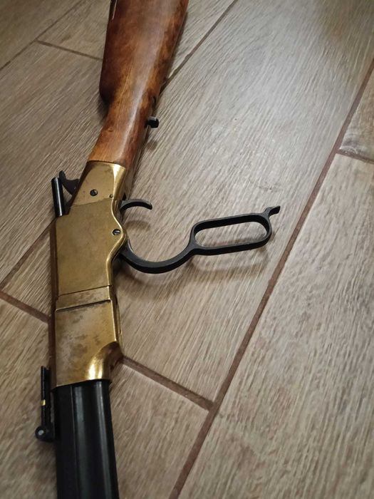 Replică Pușcă Henry 1860 Denix (Stare Perfectă) + Cartușe Decorative