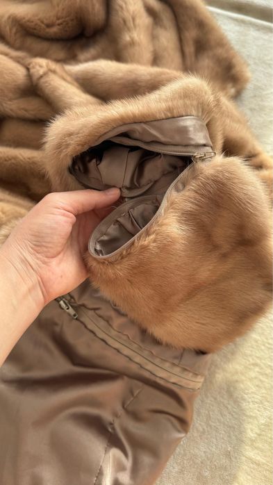 Норковая шуба трансформер