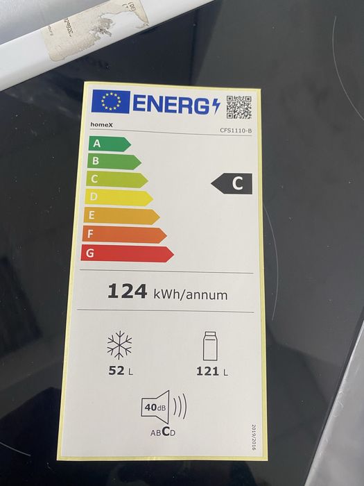 Хладилник с фризер homex CFS1110 142 см.