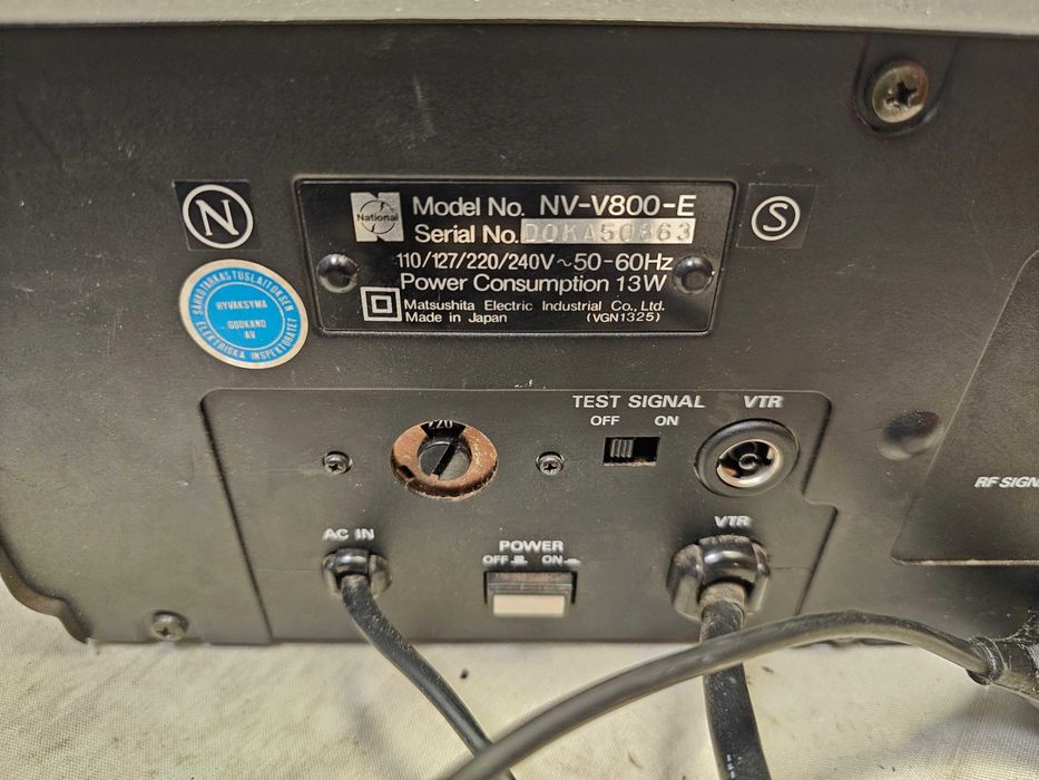 Panasonic tuner adaptor NV-V800
