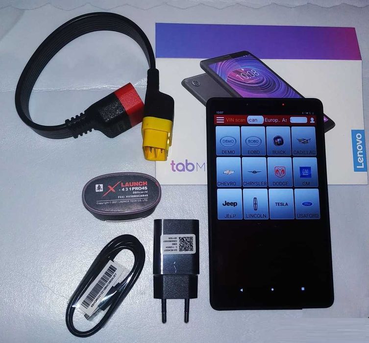 Kit Tester Auto Launch Easydiag T4S + Tableta Noua Full v.2026 PROMO