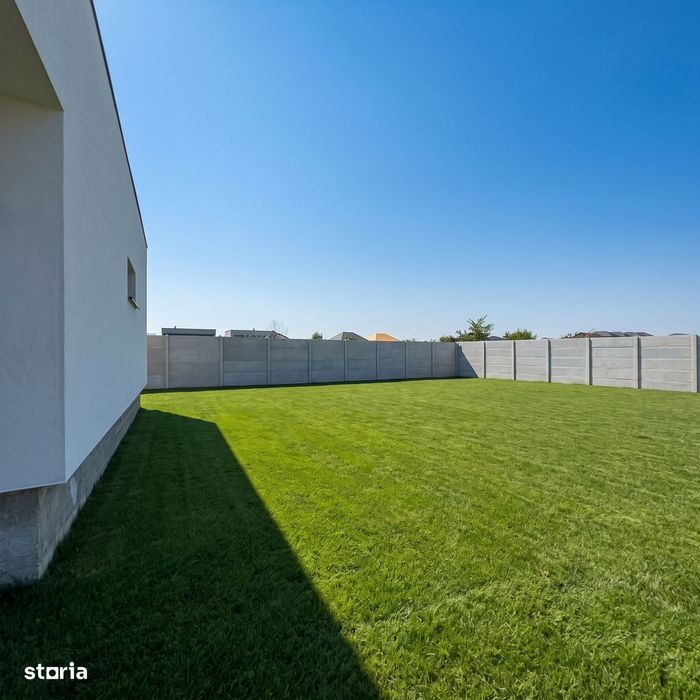 Casa individuala pe parter, 4 camere, teren 650mp