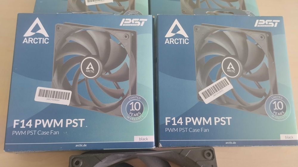 Вентилатор 140 мм ARCTIC F14 PWM PST -5 бр.
